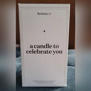 Dec 20th - Birthdate Co. Scented Soy Candle